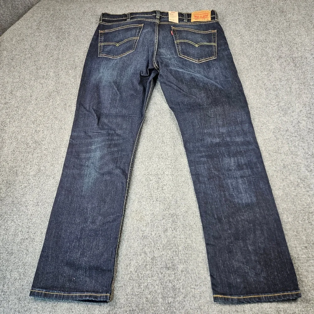 Levis 511 Slim Stretch Dark Wash Indigo Denim Jeans 36x30 045111390 Mens
